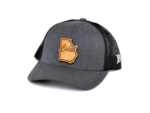 Georgia Local Curved Trucker Branded Bills Hat