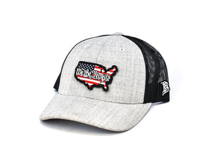 Constitution Rogue Curved Trucker Branded Bills Hat