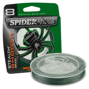 Spiderwire Stealth Smooth Braided Fishing Line, Moss Green