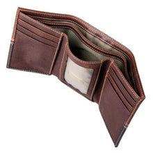 Load image into Gallery viewer, Carhartt Genuine Leather Rugged Trifold Wallet
