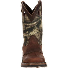 Load image into Gallery viewer, Lil&#39; Durango® Big Kid Camo Saddle Western Boot
