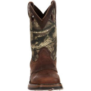 Lil' Durango® Big Kid Camo Saddle Western Boot