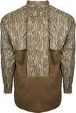 Drake Waterfowl Old Tom Mesh Back Flyweight Shirt with Spine Pad