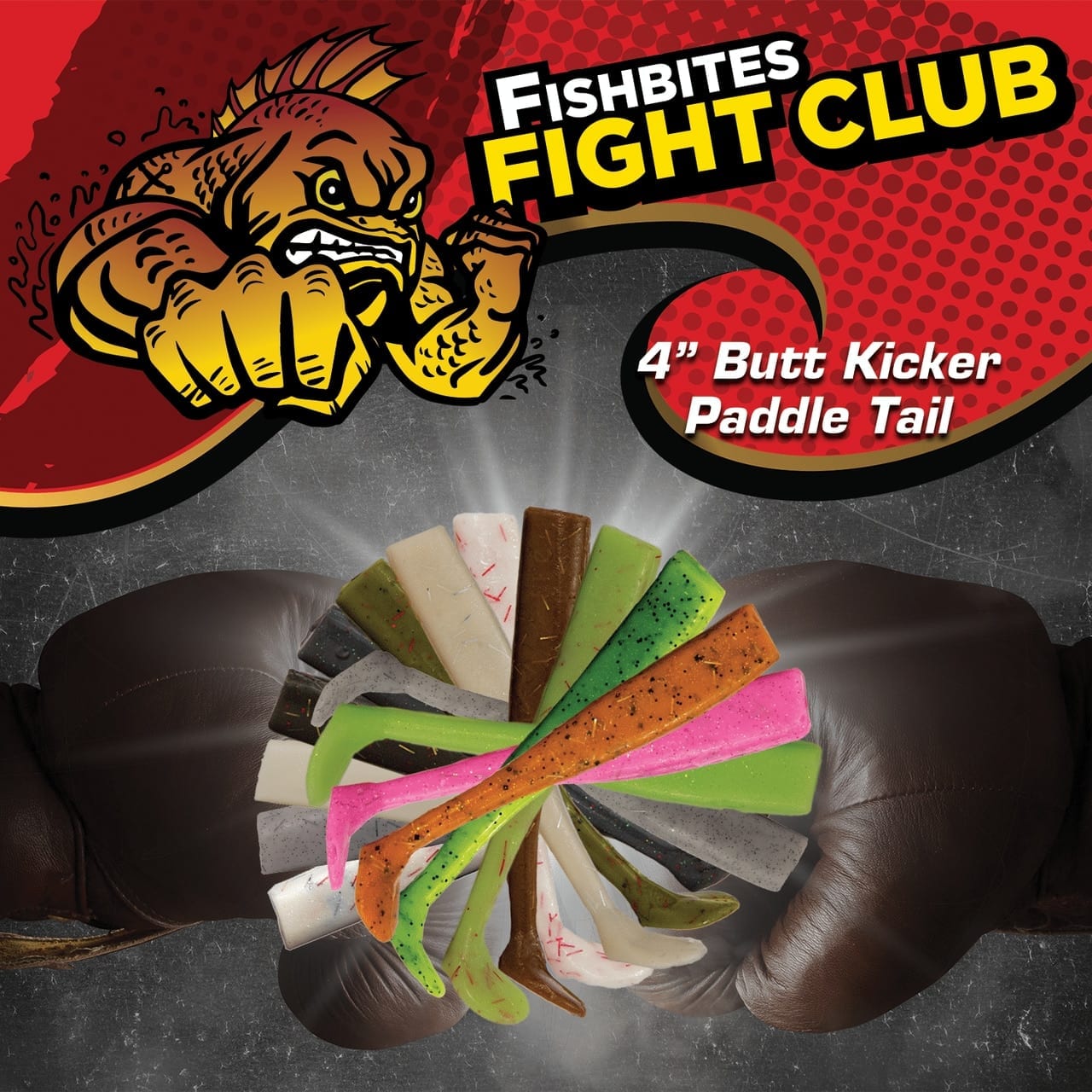 FishBites Fight Club 4 Butt Kicker Paddle Tail – Callie Kay's