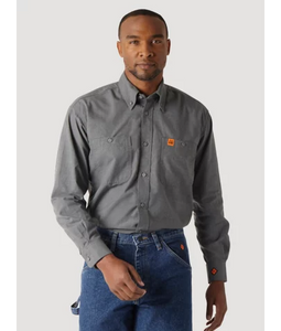 Wrangler® Riggs Workwear® Flame Resistant Twill Solid Work Shirt