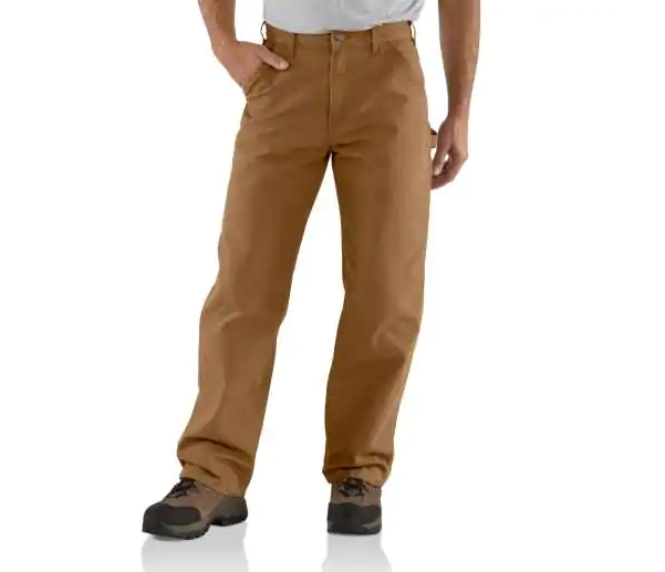 Washed Duck Work Pant B11 BRN