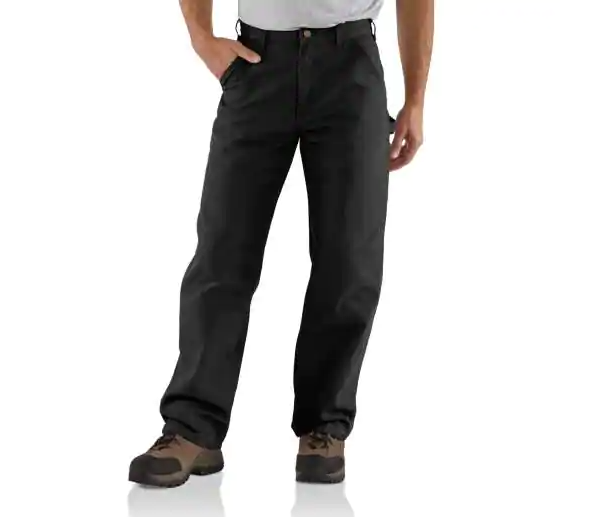 Washed Duck Work Pant B11 BLK