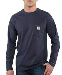 Long Sleeve Performance Force Cotton Carhartt Shirt Big & Tall