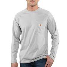 Long Sleeve Performance Force Cotton Carhartt Shirt Big & Tall