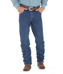 George Straight Cowboy Cut Relaxed Fit Jean In Heavyweight Stone Denim