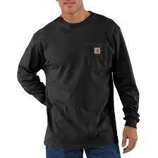 Loose Fit Heavyweight Long Sleeve Pocket T-Shirt Carhartt Shirt Big & Tall
