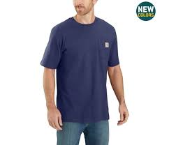 Loose Fit Heavyweight Short Sleeve Pocket T-Shirt Big And Tall