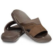 Load image into Gallery viewer, Crocs Swiftwater Leather Espresso
