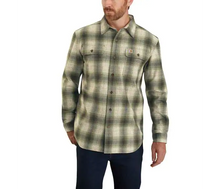 Load image into Gallery viewer, Carhartt Original Fit Flannel Long-Sleeve Plaid Shirt
