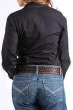 Load image into Gallery viewer, Women&#39;s Solid Button-Down Western Shirt
