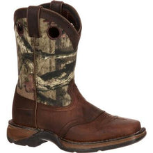 Load image into Gallery viewer, Lil&#39; Durango® Big Kid Camo Saddle Western Boot

