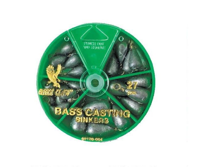 Eagle Claw Bass Casting Sinker Assortment