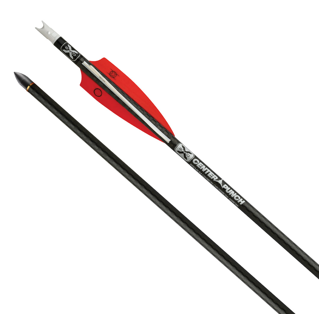Ten Point EVO-X CenterPunch Premium Carbon Crossbow Arrows, 6 Pack