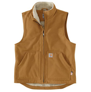 Carhartt Flame-Resistant Duck Sherpa Lined Vest