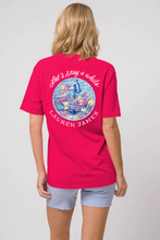 Load image into Gallery viewer, Lauren James Let&#39;s Stay Awhile Short Sleeve Tee Shirt
