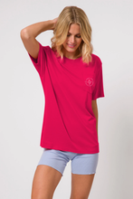 Load image into Gallery viewer, Lauren James Let&#39;s Stay Awhile Short Sleeve Tee Shirt
