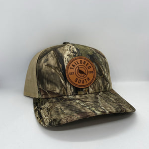 Tailored South Leather Patch Hats