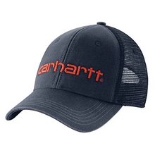 Load image into Gallery viewer, Carhartt Canvas Mesh-Back Logo Graphic Cap
