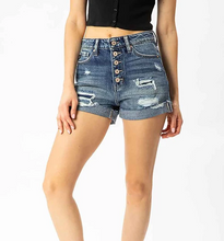 Load image into Gallery viewer, KanCan High Rise Button Shorts

