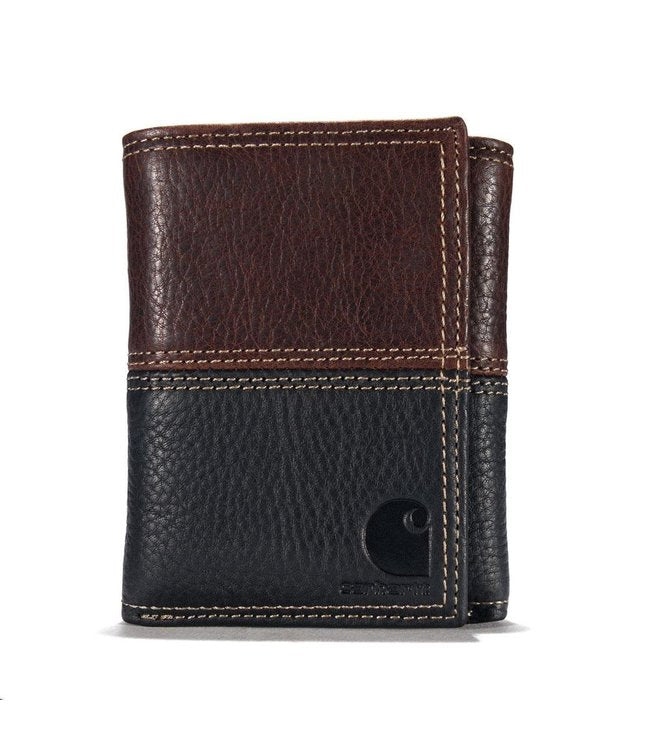 Carhartt Genuine Leather Rugged Trifold Wallet