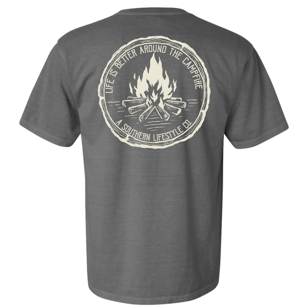 A Southern Lifestyle Campfire Men's Short Sleeve Tee