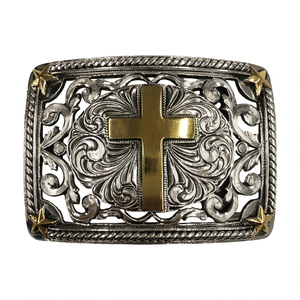 Andwest Filigree Cross Buckle