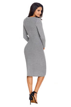 Load image into Gallery viewer, Women&#39;s Hand Knitted Sweater Dress
