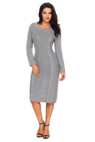 Women's Hand Knitted Sweater Dress