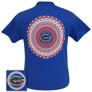 Florida Gator Mandala Collegiate Tee Shirt