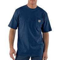 Loose Fit Heavyweight Short Sleeve Pocket T-Shirt Big And Tall
