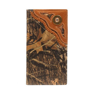 Nocona Mossy Oak with Shotgun Shell Rodeo Wallet