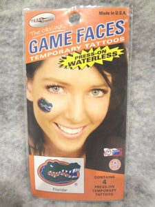 Collegiate Game Faces Tattoos