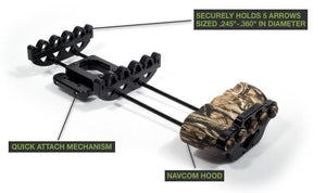 Limbsaver - Silent Quiver, Realtree Edge